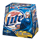 Miller Lite Beer Soccer 12 Oz Right Picture